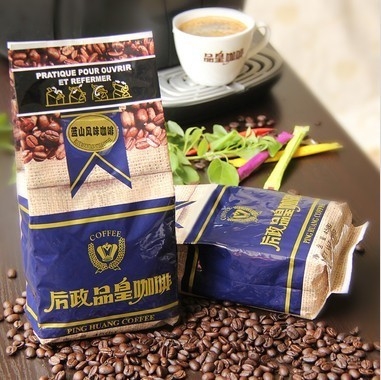 โพลีเอสเตอร์ด้านเป้าเสื้อกางเกง Standup กาแฟบรรจุภัณฑ์ถุง / 250g, 1kg, 2kg อลูมิเนียมฟอยล์ถุง